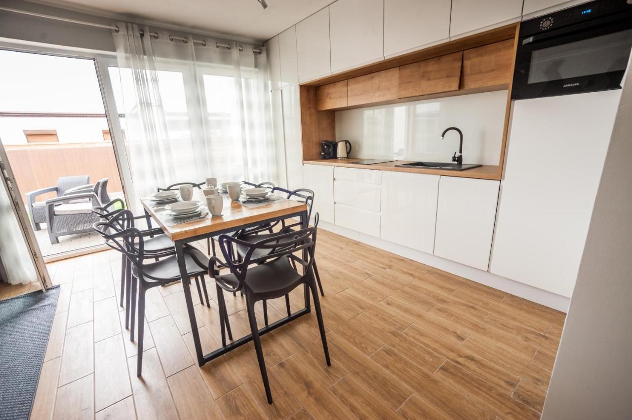 אוסטקה Apartamenty Baltyckie - Sloneczna Oaza - Parking, Taras, Ogrod, Wifi מראה חיצוני תמונה
