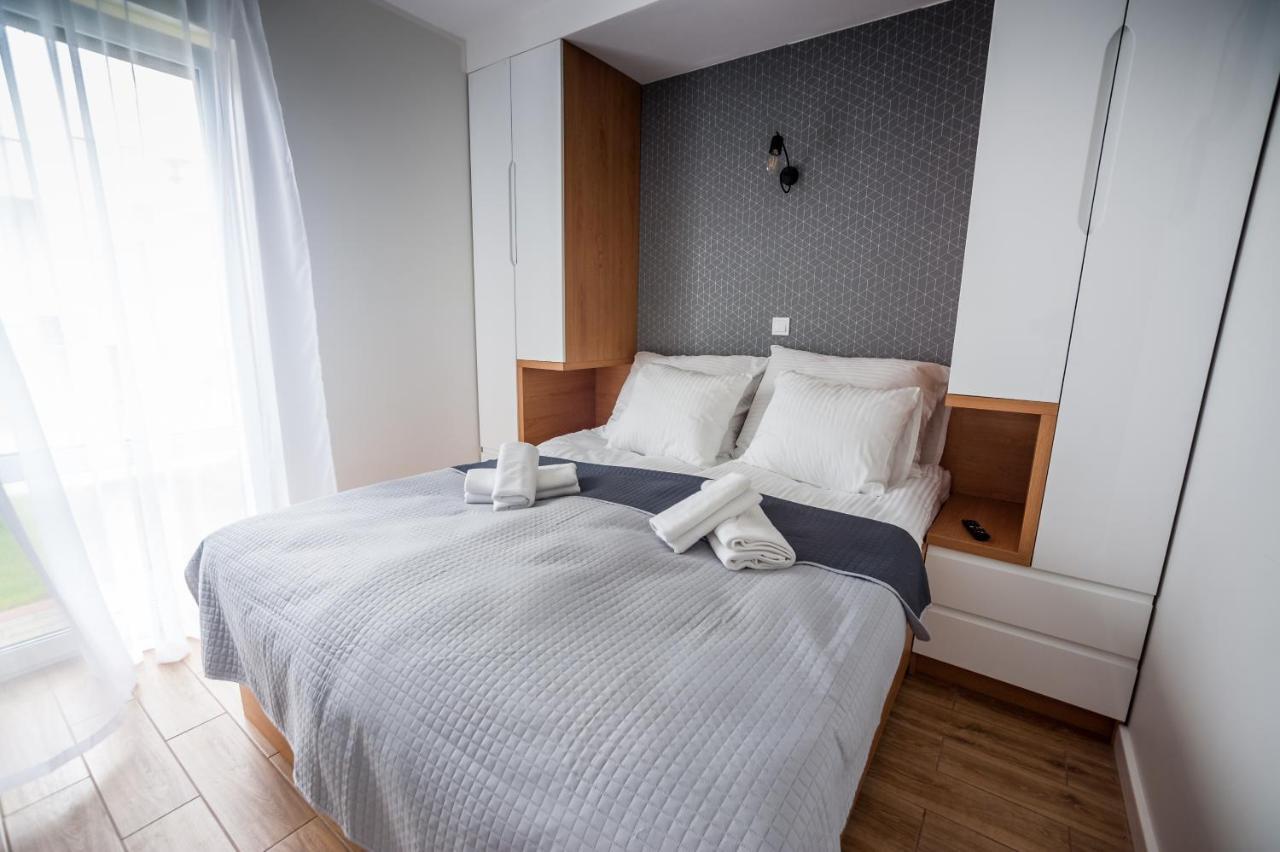 אוסטקה Apartamenty Baltyckie - Sloneczna Oaza - Parking, Taras, Ogrod, Wifi מראה חיצוני תמונה